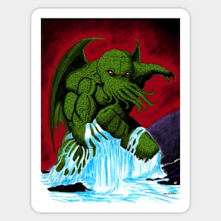 The Mighy cthulhu Sticker